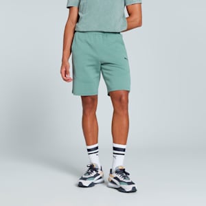 PUMATECH Men's 9" Shorts, Green Moon, extralarge-IND